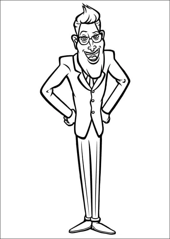 President Hathaway standing with hands on hips coloring page President Hathaway standing with hands on hips coloring page