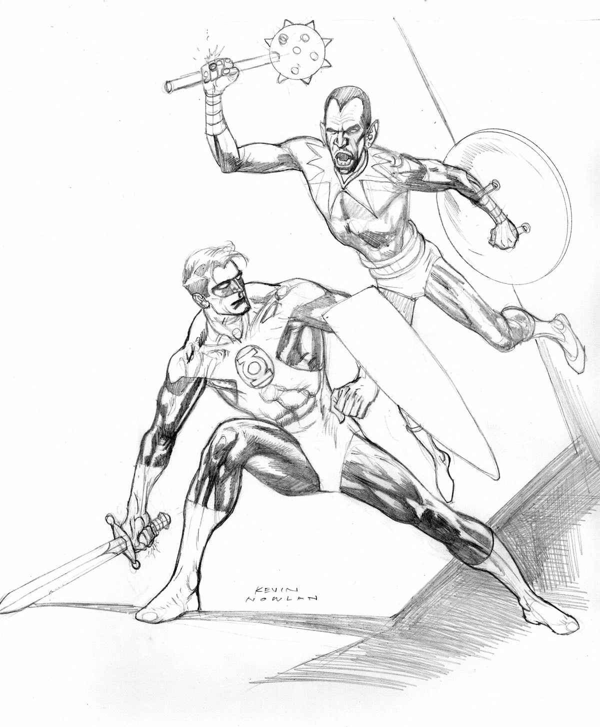 Green Lantern coloring page #81335 to print from our Superheroes and Supervillains collection