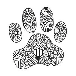 Zentangle - Free printable coloring pages