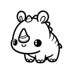 Kawaii Animals - Free printable coloring pages