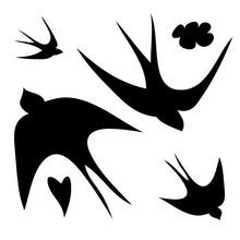 Swallow - Free printable coloring pages
