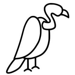 Vulture - Free printable coloring pages