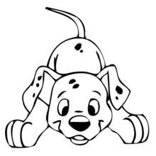 101 Dalmatians - Free printable coloring pages