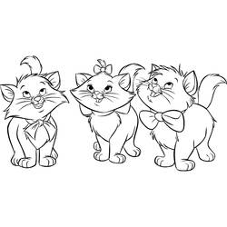 Aristocats - Free printable coloring pages