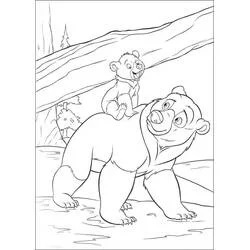 Brother Bear - Free printable coloring pages