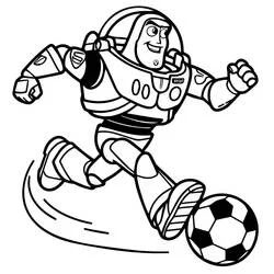 Buzz Lightyear - Free printable coloring pages