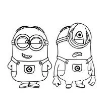 Despicable Me - Free printable coloring pages