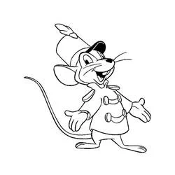 Dumbo - Free printable coloring pages