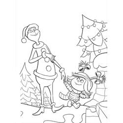Grinch - Free printable coloring pages