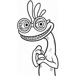 Monsters University - Free printable coloring pages