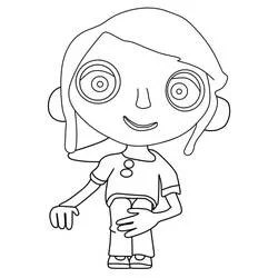 My Life as a Zucchini - Free printable coloring pages