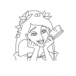 Once Upon a Time - Free printable coloring pages