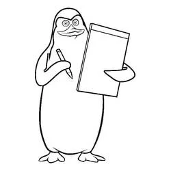 Penguins of Madagascar - Free printable coloring pages
