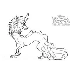 Raya and the Last Dragon - Free printable coloring pages