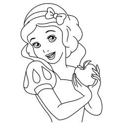 Snow White - Free printable coloring pages