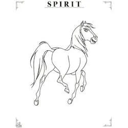 Spirit (Animation Movies) coloring sheet #195408 for kids and adults