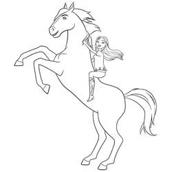 Free Spirit (Animation Movies) coloring sheet #195410 to download and print