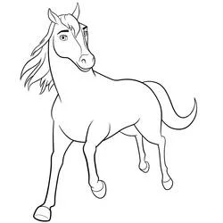 Free Spirit (Animation Movies) coloring sheet #195413 to download and print