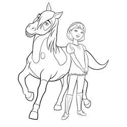 Color this Spirit (Animation Movies) printable page #195419 with your favorite tools