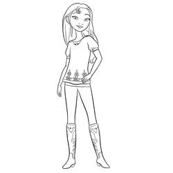 Spirit (Animation Movies) coloring page #195422, high quality printable line art