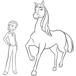 Printable Spirit (Animation Movies) coloring picture #195427 for creative fun
