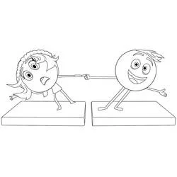 The Emoji Movie - Free printable coloring pages