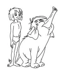 The Jungle Book - Free printable coloring pages