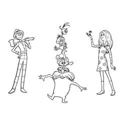 The Lorax - Free printable coloring pages
