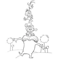 The Lorax - Free printable coloring pages