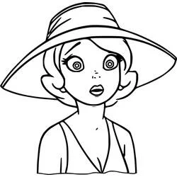 The Princess and the Frog - Free printable coloring pages
