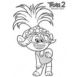The Trolls coloring page #191473 to print and color