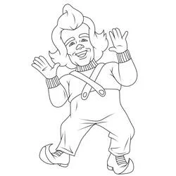 Wonka - Free printable coloring pages