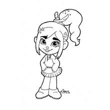 Wreck-It Ralph - Free printable coloring pages
