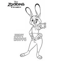 Zootopia coloring page #221704 to print and color