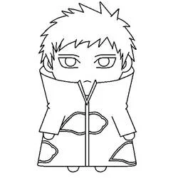 Akatsuki - Free printable coloring pages