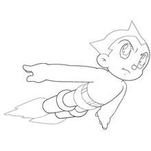 Astro Boy - Free printable coloring pages