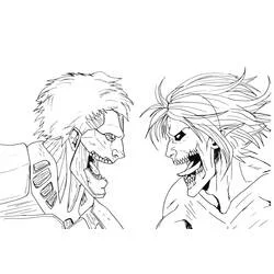 Attack on Titan - Free printable coloring pages