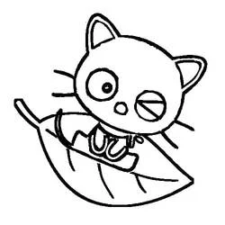 Chococat - Free printable coloring pages