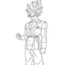 Goku - Free printable coloring pages