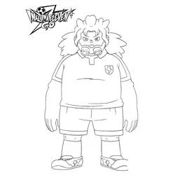 Inazuma Eleven coloring page #179830 to print and color