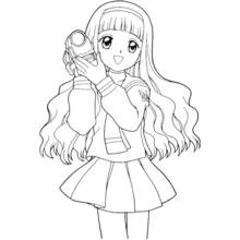 Mangas - Free printable coloring pages