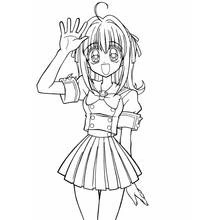 Color this Mermaid Melody: Pichi Pichi Pitch (Anime and Manga) printable page #53730 with your favorite tools