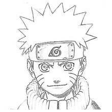 Naruto - Free printable coloring pages