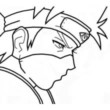 Naruto - Free printable coloring pages
