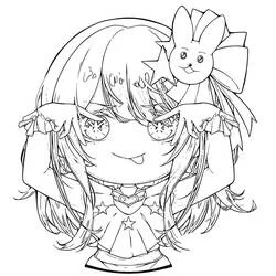 Oshi no Ko - Free printable coloring pages