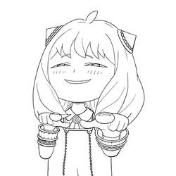 Spy x Family (Anime and Manga) coloring page #182886, high quality printable line art