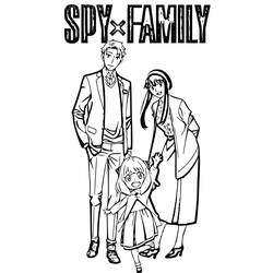 Free printable Spy x Family (Anime and Manga) coloring page #182907