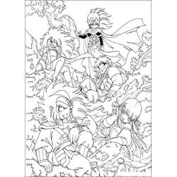 The Legendaries - Free printable coloring pages