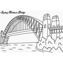Bridge - Free printable coloring pages