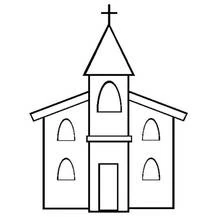 Church - Free printable coloring pages